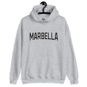 Sudadera unisex con capucha – MARBELLA