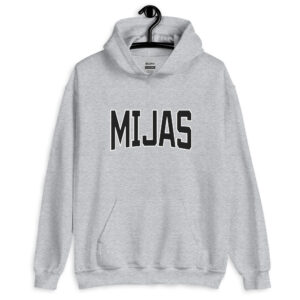 Sudadera unisex con capucha – MIJAS