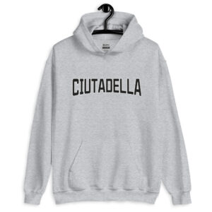 Sudadera unisex con capucha – CIUTADELLA