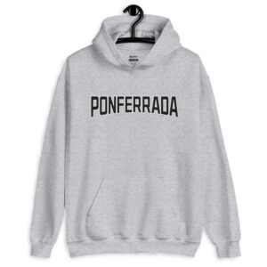 Sudadera unisex con capucha – PONFERRADA