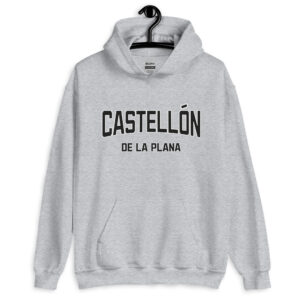 Sudadera unisex con capucha – CASTELLÓN DE LA PLANA