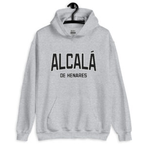 Sudadera unisex con capucha – ALCALÁ DE HENARES